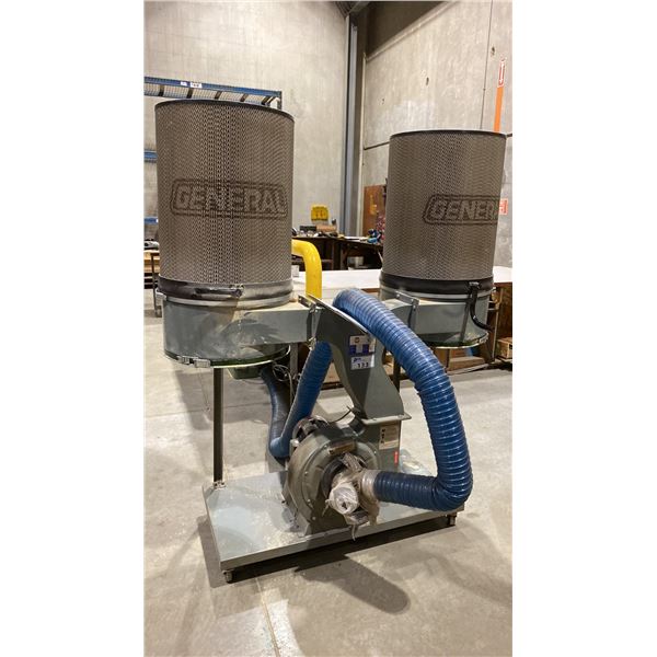 KING KC-4043C, 3HP 220V WOODWORKING DUST COLLECTOR SYSTEM