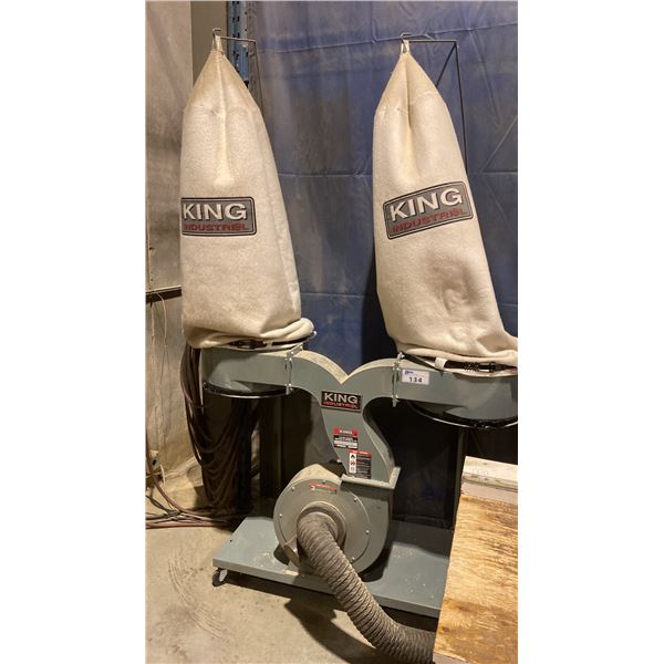 KING KC-4045C, 3HP 240V WOODWORKING DUST COLLECTOR SYSTEM