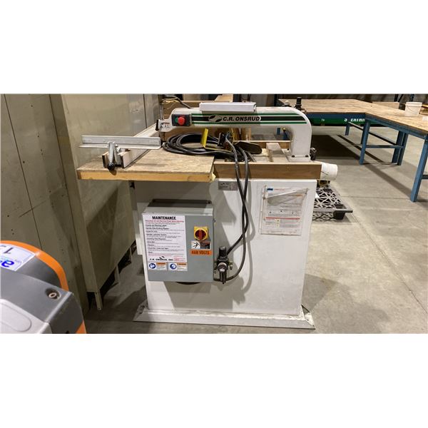 C.R. ONSRUD 750SS HEAVY DUTY INDUSTRIAL INVERTED PIN ROUTER