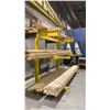 Image 3 : CANTILEVER YELLOW HEAVY DUTY MATERIAL STORAGE RACK APPROX 7.5'H X 7.5'W X 5'D
