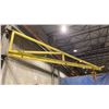 Image 5 : 1/2 TON CAPACITY JIB CRANE WITH HARRINGTON 1.1HP CHAIN HOIST