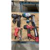 Image 1 : SENCO, MAKITA & HAUBOLD GROUP OF 4 PNEUMATIC STAPLE GUNS