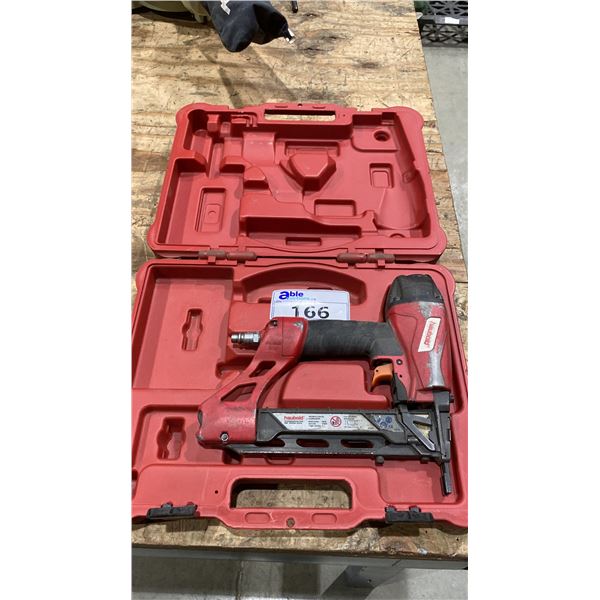 HAUBOLD PN540 PNEUMATIC STAPLE GUN IN HARD TRANSPORT CASE