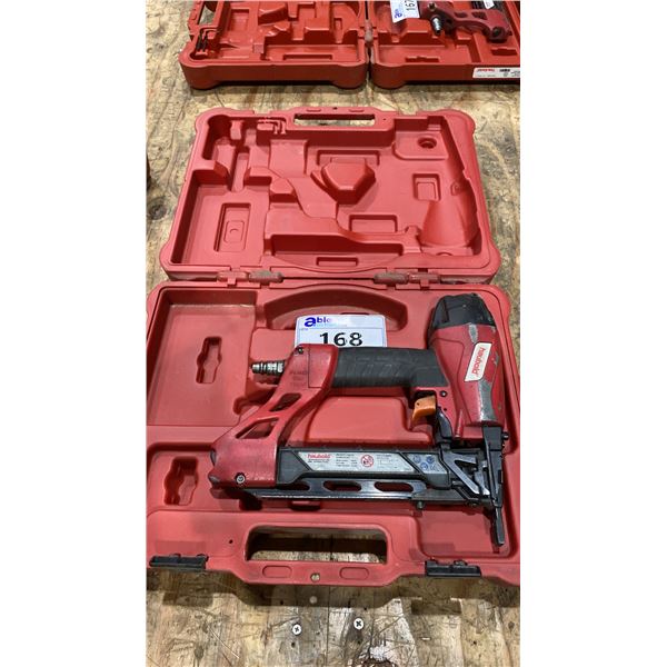 HAUBOLD PN540 PNEUMATIC STAPLE GUN IN HARD TRANSPORT CASE