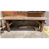 Image 1 : 1/2" THICK METAL SHOP TABLE APPROX 10'L X 2.5'D X 3'H