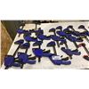 Image 4 : GROUP OF APPROX 24 ASSORTED IRWIN QUICK-GRIP CLAMPS