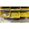 Image 6 : ULINE METAL ADJUSTABLE HARDWARE SHELF WITH PLASTIC ORGANIZERS & ASSORTED SCREWS APPROX 3' X 1.6'W X