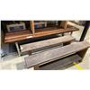 Image 5 : 4 ASSORTED WOODEN BENCHES