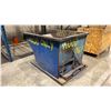 Image 1 : BLUE INDUSTRIAL QUICK RELEASE STEEL DUMPING BIN