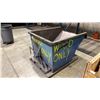 Image 3 : BLUE INDUSTRIAL QUICK RELEASE STEEL DUMPING BIN
