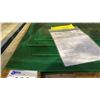 Image 2 : 6 LARGE SHEETS OF GREEN KRYPTANE MATERIAL ASSORTED SIZES APPROX 10'L X 4'-5'W