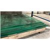 Image 3 : 6 LARGE SHEETS OF GREEN KRYPTANE MATERIAL ASSORTED SIZES APPROX 10'L X 4'-5'W