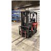 Image 1 : RAYMOND 4750C50S COUNTERBALANCED ELECTRIC FORKLIFT WITH SOLID TIRES,SIDE SHIFT, STANDARD FORKS,