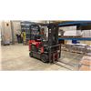 Image 2 : RAYMOND 4750C50S COUNTERBALANCED ELECTRIC FORKLIFT WITH SOLID TIRES,SIDE SHIFT, STANDARD FORKS,