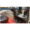 Image 7 : RAYMOND 4750C50S COUNTERBALANCED ELECTRIC FORKLIFT WITH SOLID TIRES,SIDE SHIFT, STANDARD FORKS,