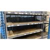 Image 1 : 2 ULINE GREY METAL SHELF RACKING UNITS -(1) APPROX.8FT ACROSS X 7FT HIGH  X 3FT WIDE AND