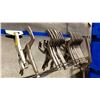 Image 3 : BLUE METAL WELDERS WORK STATION WITH APPROX 13 BESSEY WELDERS CLAMPS, 18 VICE GRIP CLAMPS, ASSORTED