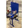 Image 7 : BLUE METAL WELDERS WORK STATION WITH APPROX 13 BESSEY WELDERS CLAMPS, 18 VICE GRIP CLAMPS, ASSORTED