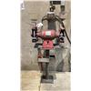 Image 1 : BALDOR 812RE A HEAVY-DUTY, SINGLE-PHASE BENCH GRINDER ON METAL STAND
