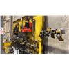 Image 6 : WALL MOUNT ORGANIZER RACK WITH ASSORTED DRILL PRESS CHUCKS, DRILLS & MACHINIST CLAMPS