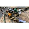 Image 2 : OXY-ACETYLENE TORCH WITH HOSE LINE & GAUGES
