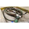 Image 3 : OXY-ACETYLENE TORCH WITH HOSE LINE & GAUGES