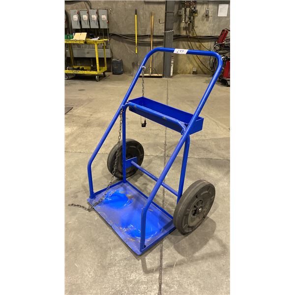 BLUE MOBILE WELDERS DOLLY