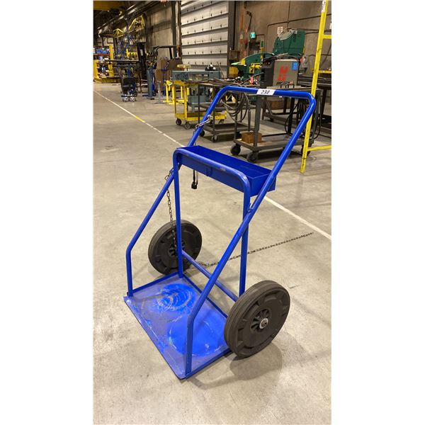 BLUE MOBILE WELDERS DOLLY