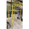 Image 2 : YELLOW METAL TANK STORAGE CAGE APPROX 3.4'W X 4.5'D X 6.8'H