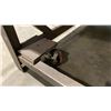 Image 4 : 1" THICK STEEL MOBILE WELDERS TABLE APPROX 8.5'L X 4.9'D X 3'H