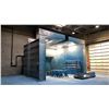 Image 1 : COL-MET LARGE METAL PANEL INDUSTRIAL PAINT BOOTH APPROX 30' X 30' WITH LIGHTING & FUME EXTRACTOR
