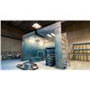 Image 3 : COL-MET LARGE METAL PANEL INDUSTRIAL PAINT BOOTH APPROX 30' X 30' WITH LIGHTING & FUME EXTRACTOR