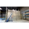 Image 5 : COL-MET LARGE METAL PANEL INDUSTRIAL PAINT BOOTH APPROX 30' X 30' WITH LIGHTING & FUME EXTRACTOR
