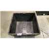 Image 2 : PLASTIC FOLDING PALLET CRATE APPROX 2.6'W X 2.8'L X 2.1'H