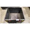 Image 2 : PLASTIC FOLDING PALLET CRATE APPROX 2.6'W X 2.8'L X 2.1'H