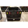 Image 3 : PLASTIC FOLDING PALLET CRATE APPROX 2.6'W X 2.8'L X 2.1'H