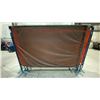Image 1 : GROUP OF 7 METAL FRAMED WELDING CURTAINS APPROX 8' X 6'
