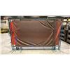 Image 2 : GROUP OF 7 METAL FRAMED WELDING CURTAINS APPROX 8' X 6'