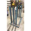 Image 1 : BLUE METAL MATERIAL RACK APPROX 42"W X 22"D X 38"H