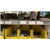 Image 11 : 2 GREY METAL SHELF RACKING UNITS WITH CONTENTS INCLUDING MACHINE COMPONENTS, RIVETS, MOUNTING