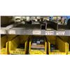 Image 12 : 2 GREY METAL SHELF RACKING UNITS WITH CONTENTS INCLUDING MACHINE COMPONENTS, RIVETS, MOUNTING