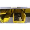 Image 13 : 2 GREY METAL SHELF RACKING UNITS WITH CONTENTS INCLUDING MACHINE COMPONENTS, RIVETS, MOUNTING