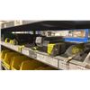 Image 14 : 2 GREY METAL SHELF RACKING UNITS WITH CONTENTS INCLUDING MACHINE COMPONENTS, RIVETS, MOUNTING