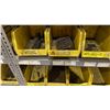 Image 17 : 2 GREY METAL SHELF RACKING UNITS WITH CONTENTS INCLUDING MACHINE COMPONENTS, RIVETS, MOUNTING