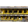 Image 4 : 2 GREY METAL SHELF RACKING UNITS WITH CONTENTS INCLUDING MACHINE COMPONENTS, RIVETS, MOUNTING