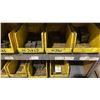 Image 9 : 2 GREY METAL SHELF RACKING UNITS WITH CONTENTS INCLUDING MACHINE COMPONENTS, RIVETS, MOUNTING