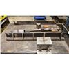 Image 3 : 2 TIER METAL MOBILE SHOP CART WITH ASSORTED METAL COMPONENTS