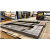 Image 6 : 4 PALLETS OF HEAVY STEEL SHEETS OF MACHINE COMPONENTS