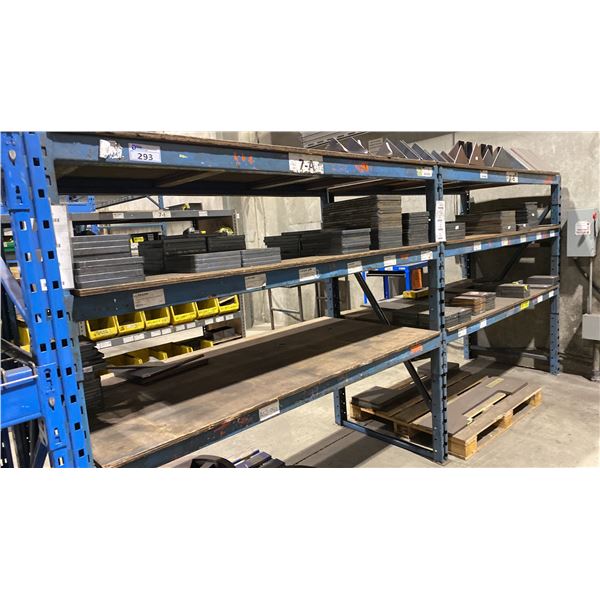 ENTIRE CONTENTS OF SHELVING UNIT- HEAVY STEEL MACHINE COMPONENTS *SHELVING NOT INCLUDED*