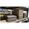 Image 5 : ENTIRE CONTENTS OF SHELVING UNIT- HEAVY STEEL MACHINE COMPONENTS *SHELVING NOT INCLUDED*
